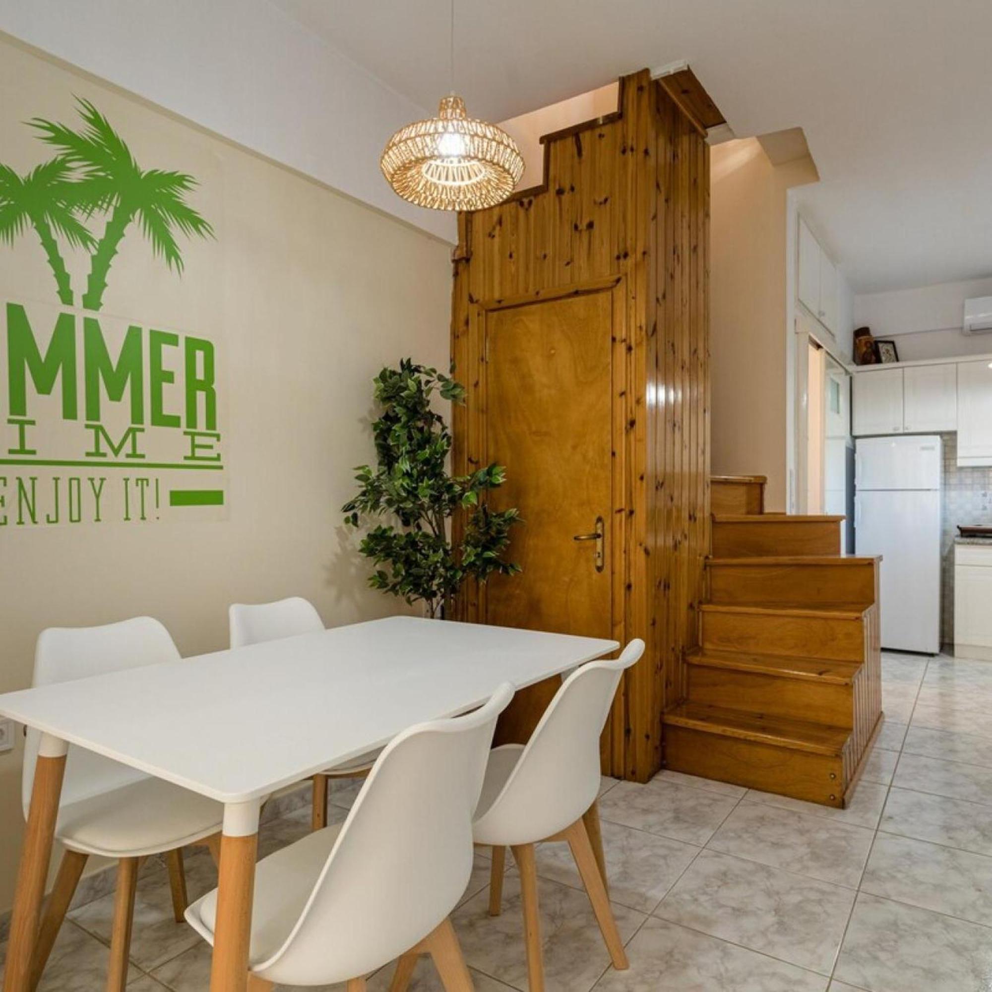 Maisonette With Palms Stoúpa Exterior foto